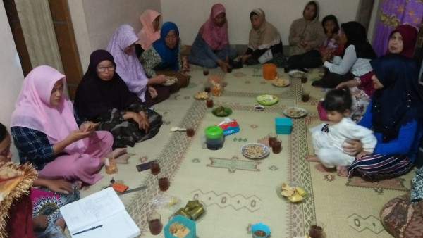 Foto pertemuan dasa wisma euphorbia IV