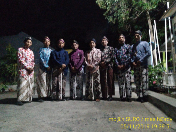 foto bersama sebelum kenduri