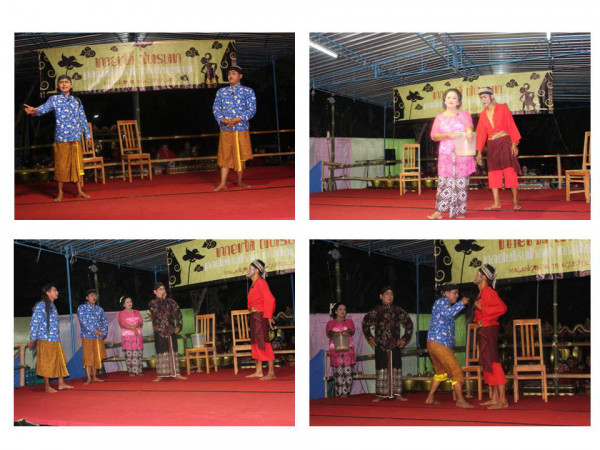 Penampilan dagelan pun tidak mengecewakan