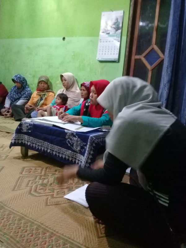 Pertemuan Rutin PKK RW 35 KKB Malangrejo