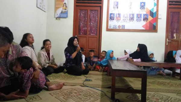 Sambutan dari sie pendidikan