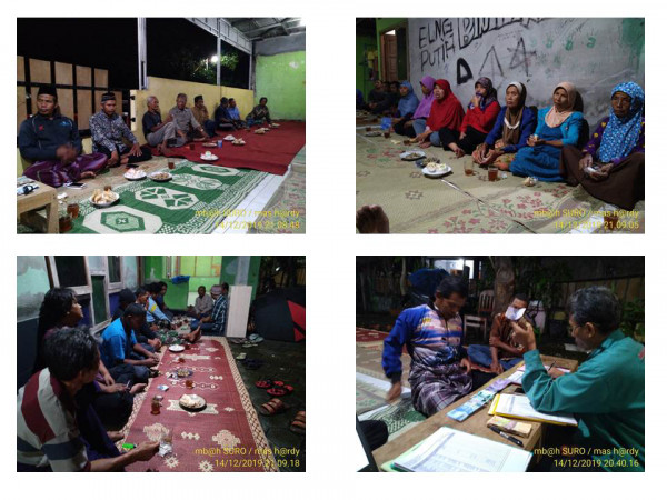 Sebagian warga yang menghadiri pertemuan