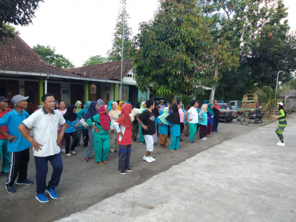 suasana senam