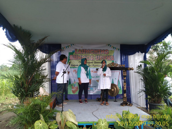 sambutan sblm pukul gong pertanda sunmor di buka secara resmi