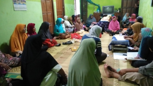 Pertemuan Rutin PKK RW 35 KKB Malangrejo