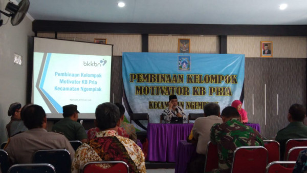 Pembinaan motivator kb pria