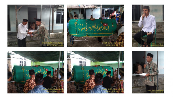 Saat persiapan Upacara Pemberangkatan Jenazah