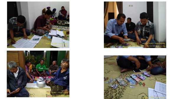 Arisan dan Pertemuan Rutin Kamis Pon Putaran ke 5