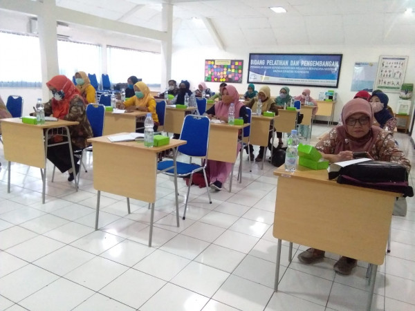 suasana pembinaan di ruang widya 2