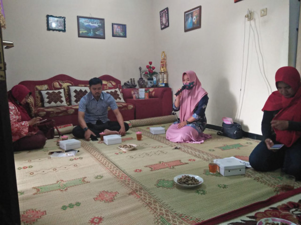 sambutan ibu muslimah selaku tuan rumah dan ketua uppks barokah