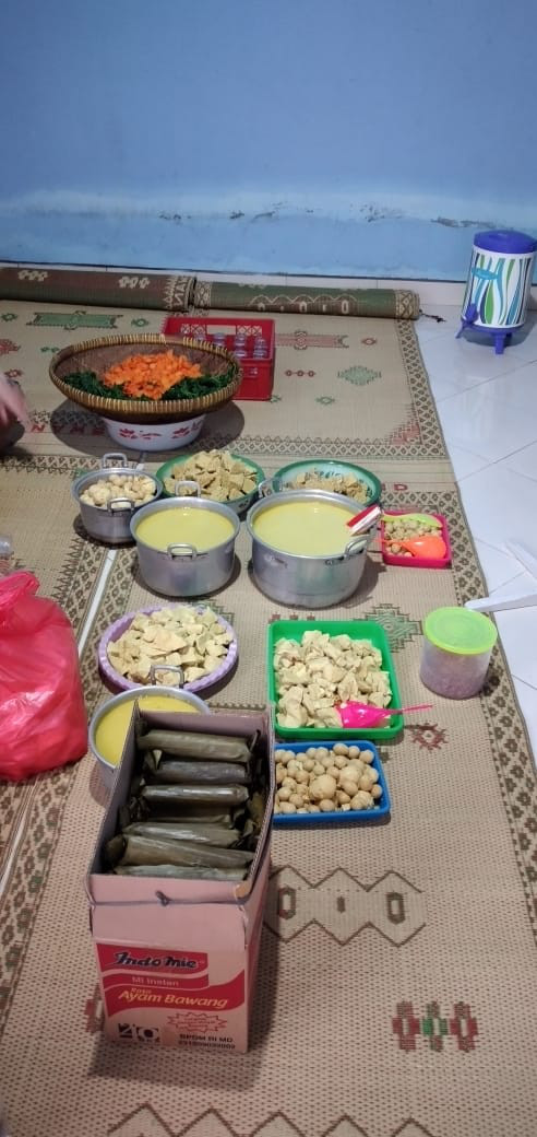 Menu sudah matang semua dan siap dikemas