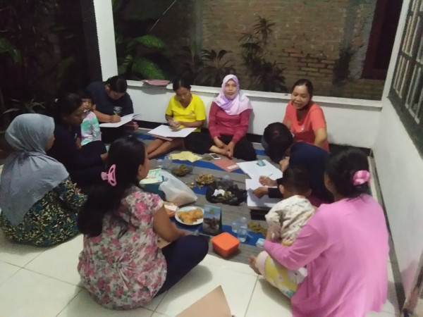 Suasana pertemuan UPPKS Barokah