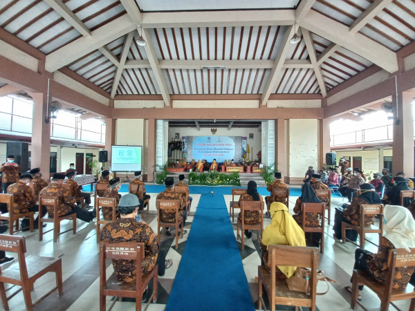 Pengukuhan pengurus Desa Mandiri Budaya