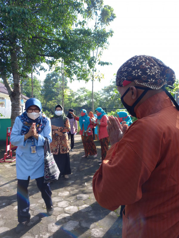 Pelaksanaan visitasi Apresiasi Gugus Paud Kab. Sleman Tahun 2021 