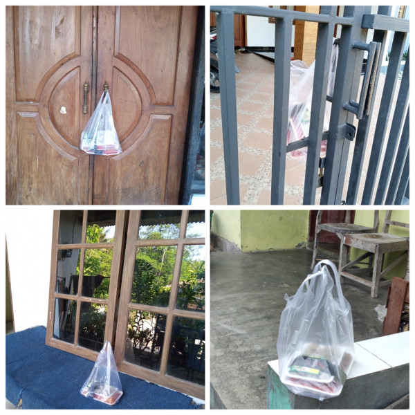 Pemberian Bantuan Untuk Keluarga Isolasi Mandiri