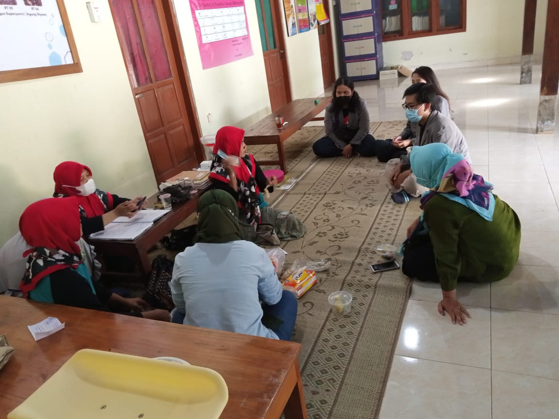 Rapat koordinasi Kader malangrejo