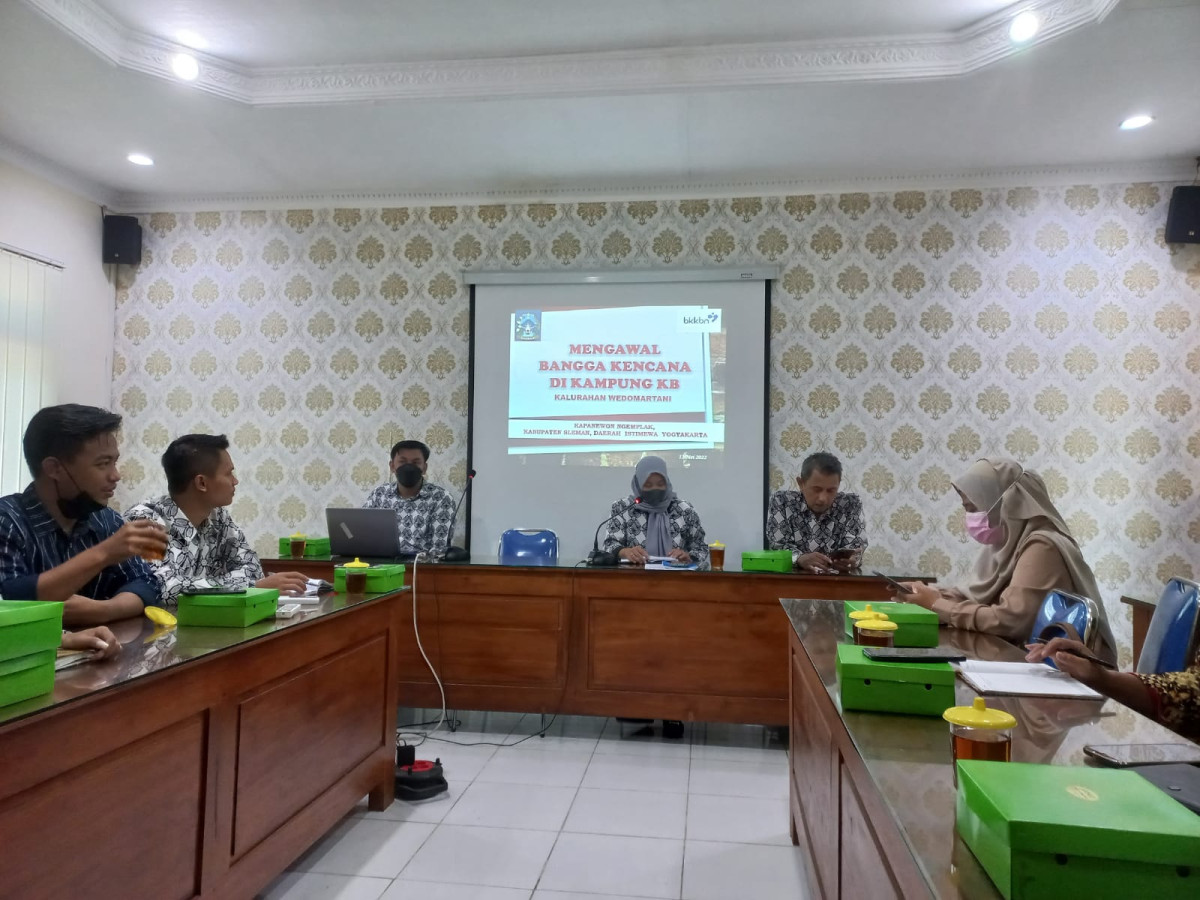 Rapat Pokja Kampung KB Wedomartani
