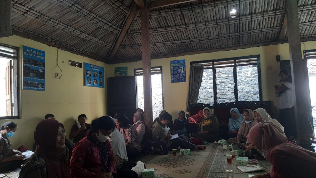 Pertemuan IMP Kelompok 1 di Padukuhan Sawahan Lor