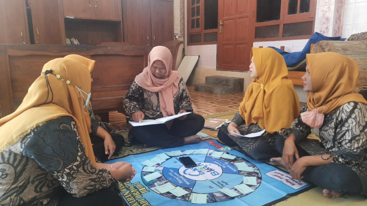 Simulasi Pertemuan BKB, BKR dan BKL Kalurahan Wedomartani