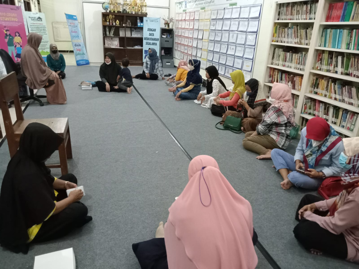 KIE oleh bidan desa puskesmas Ngemplak II