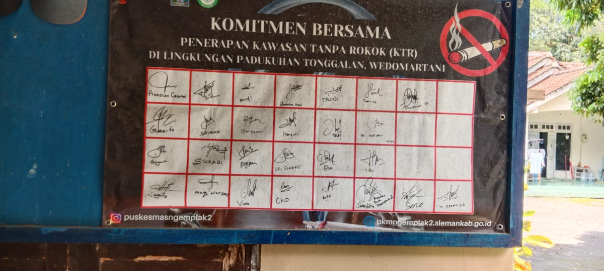 Komitmen STBM Padukuhan Tonggalan