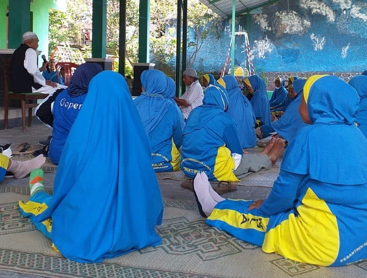 Senam Lansia dan Pengajian di Pesantren Lansia "Mukti Mulia" Bakungan