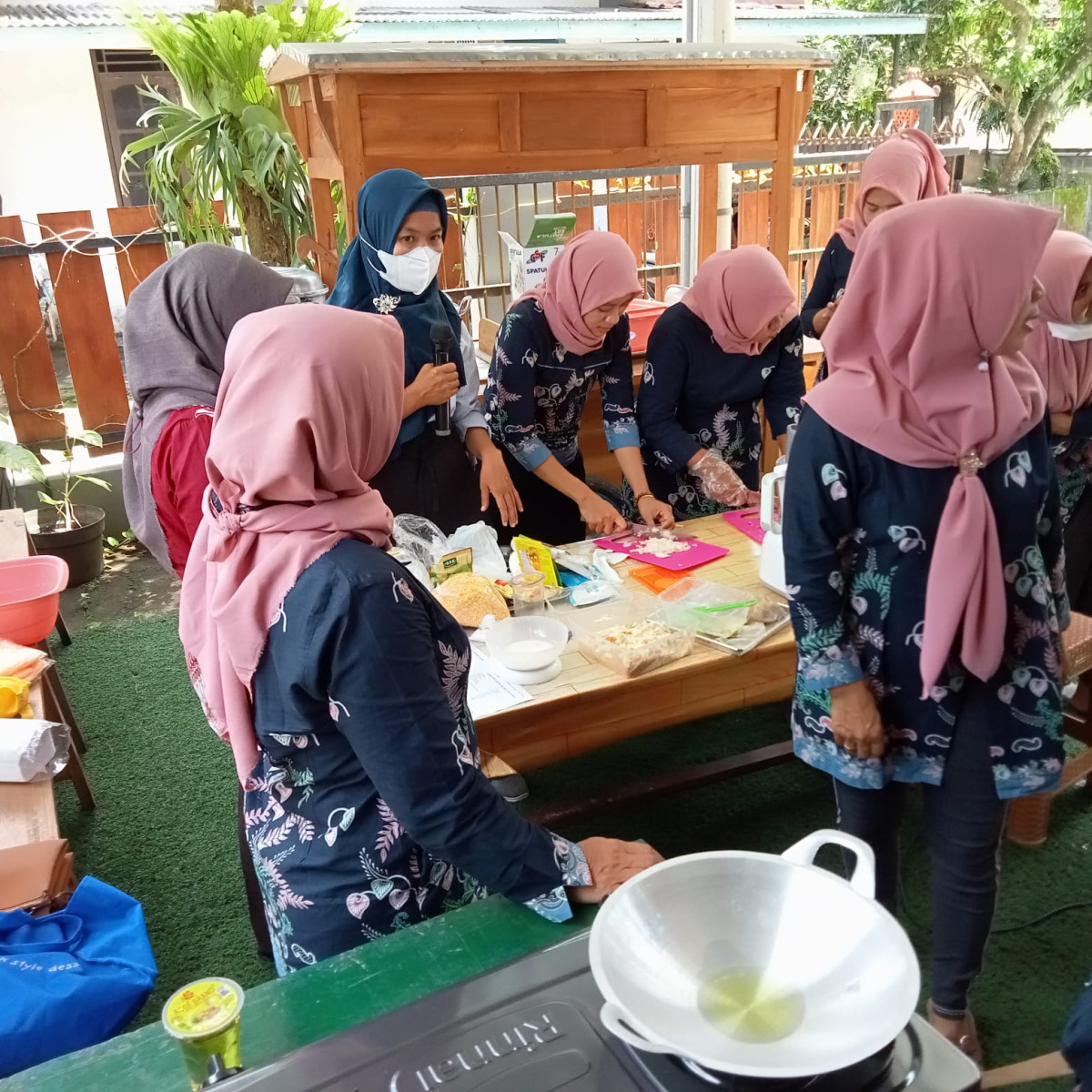 pembuatan  nugged lele