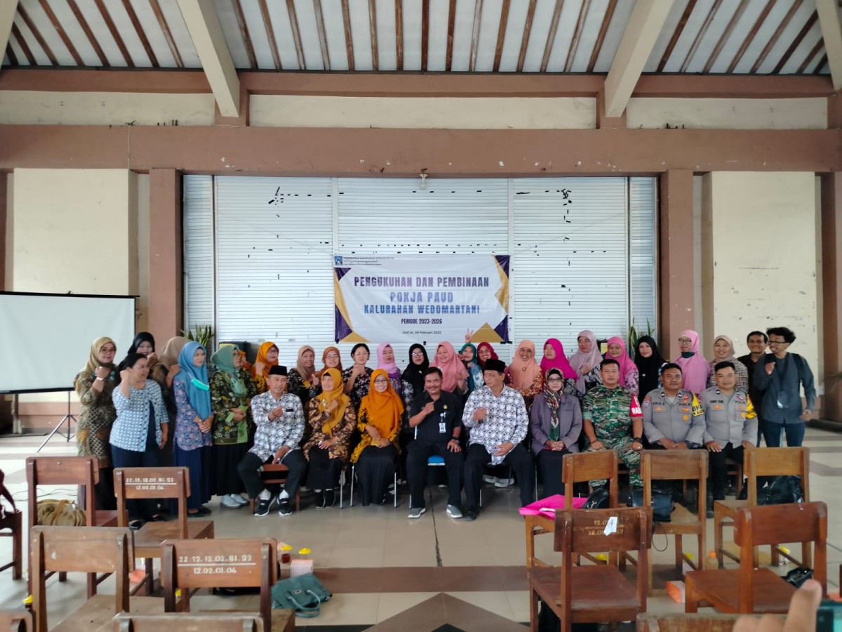 Pengukuhan dan Pembinaan Pokja PAUD Kalurahan Wedomartani