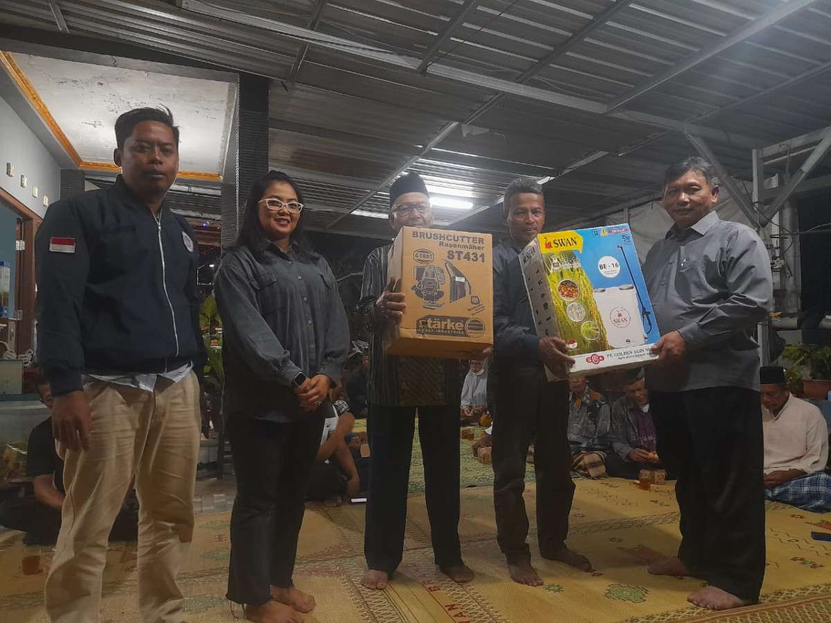 Pembinaan kelompok tani Sumber Rejeki Padukuhan Wonosari