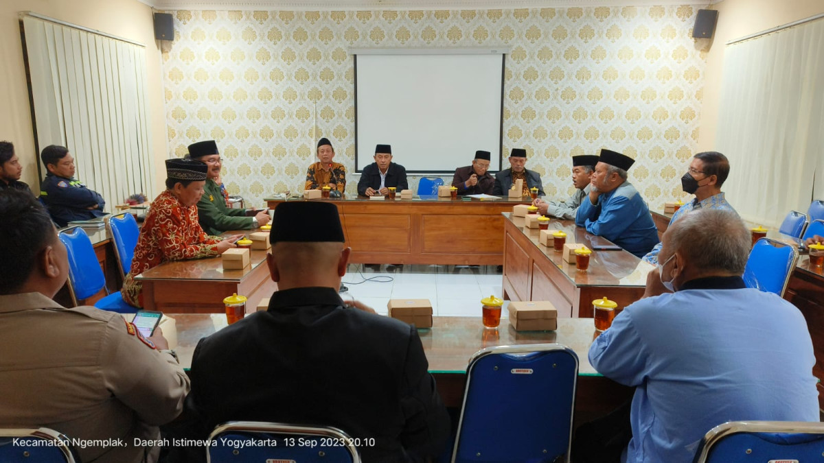 Rapat Koordinasi dan Pertemuan FKKUB Wedomartani