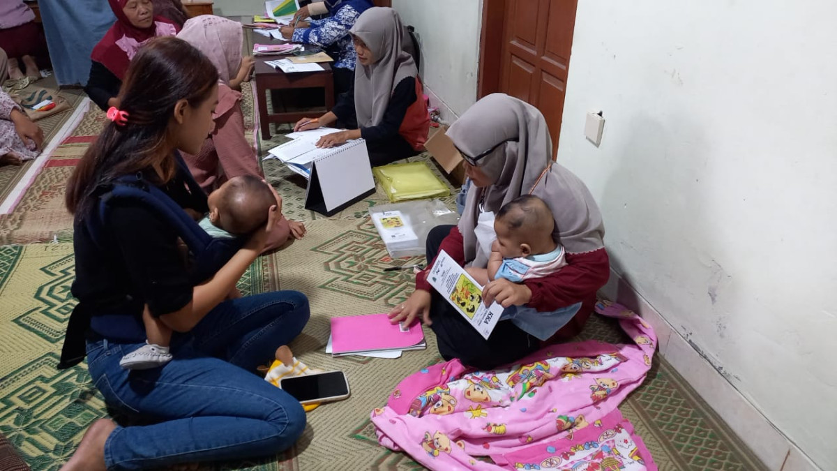 pencatatan kka dan pemantauan tumbuh kembang balita dg bbt badan rendah/ balita yg turun berat badannya