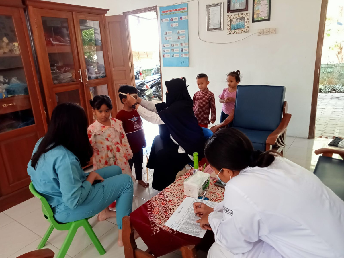 Pelaksanaan SDIDTK di kelompok bermain PKK Mutiara Hati