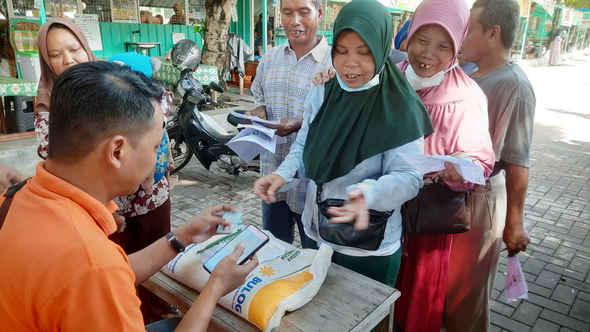 Penyaluran Bantuan Beras