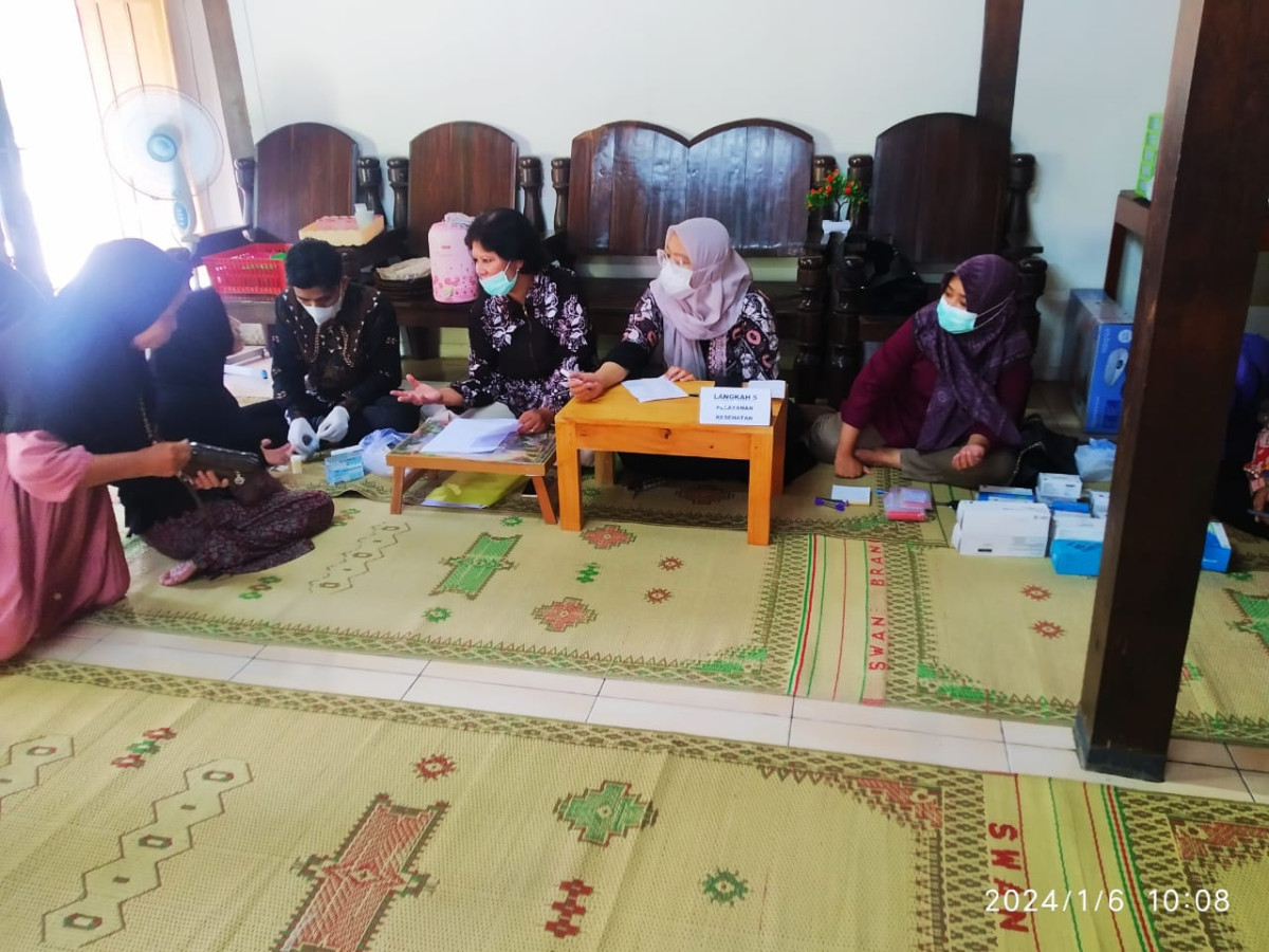 Posyandu Lansia Cempaka padukuhan Ceper