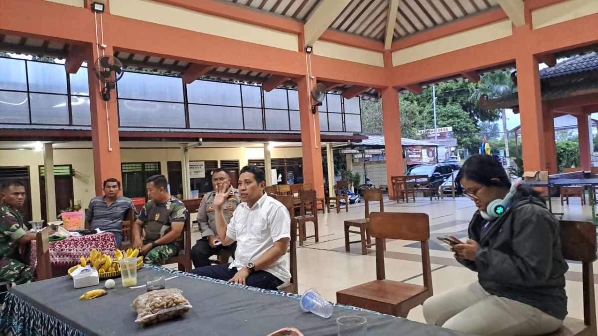 Kunjungan dari KPU DIY mau survey ke TPS di Padukuhan Babadan