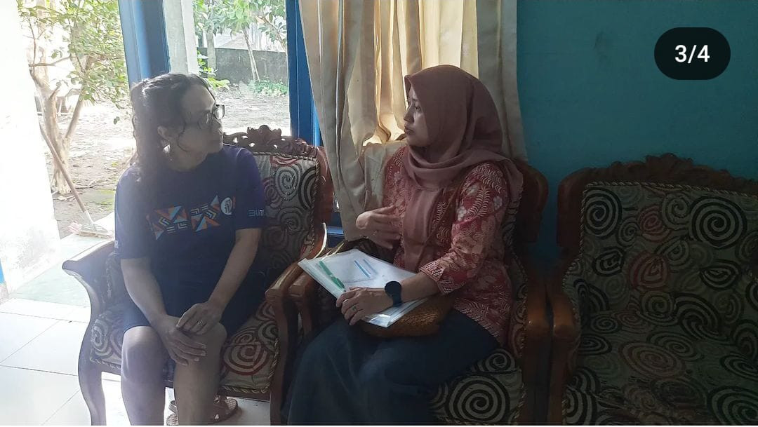 Kunjungan Calon Akseptor KB MOW di Padukuhan Sanggrahan