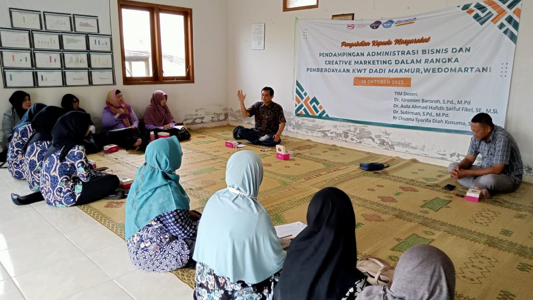 Pembinaan Komunitas Pengelola Sampah KSM Bening Krandon Wedomartani