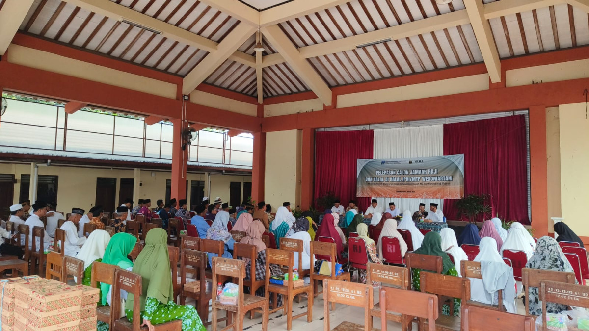 Pelepasan Calon Jamaah Haji Wedomartani Tahun 2024