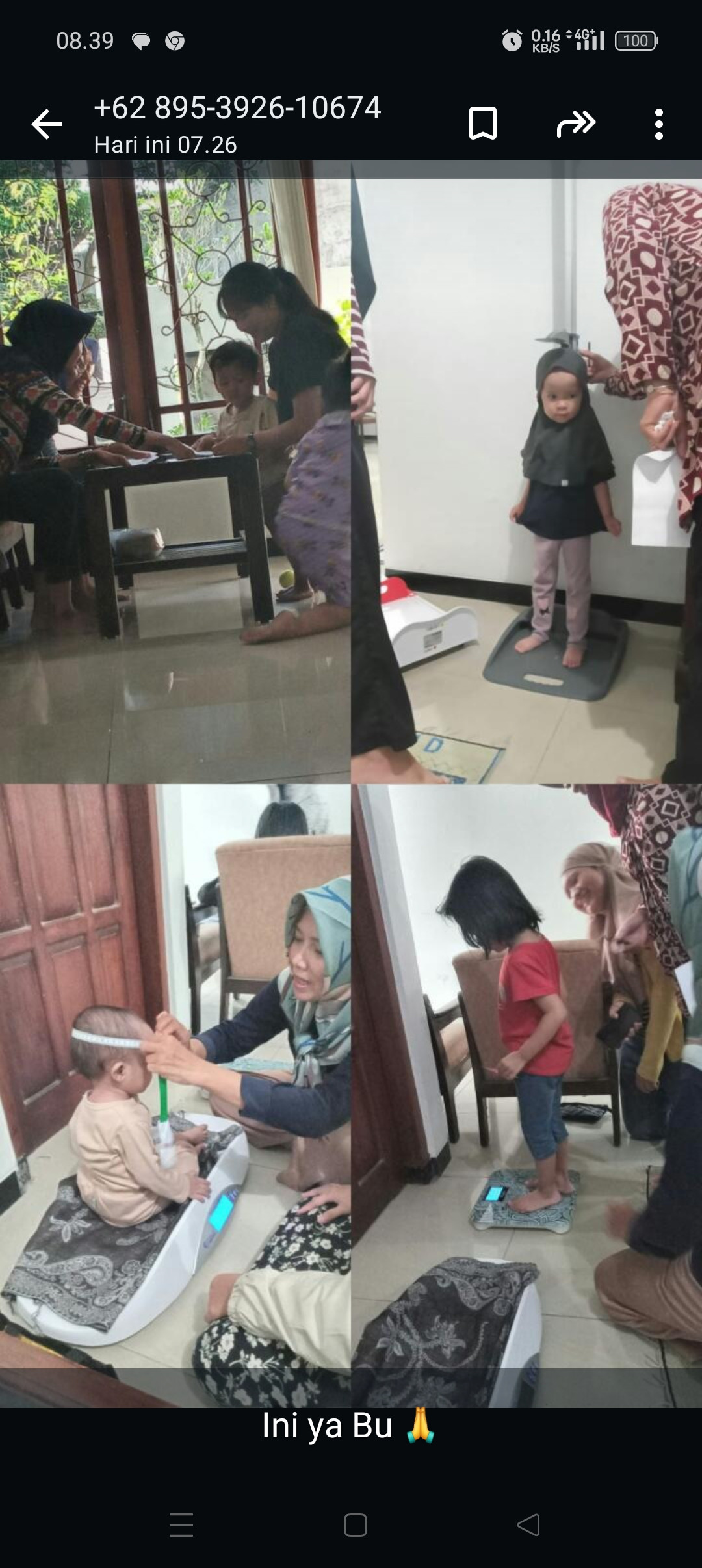 Posyandu balita rw 65 perum candi gebang