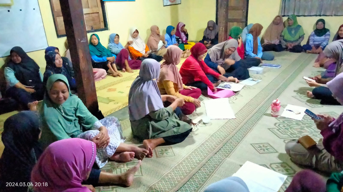 pertemuan KWT padukuhan Sawahan lor