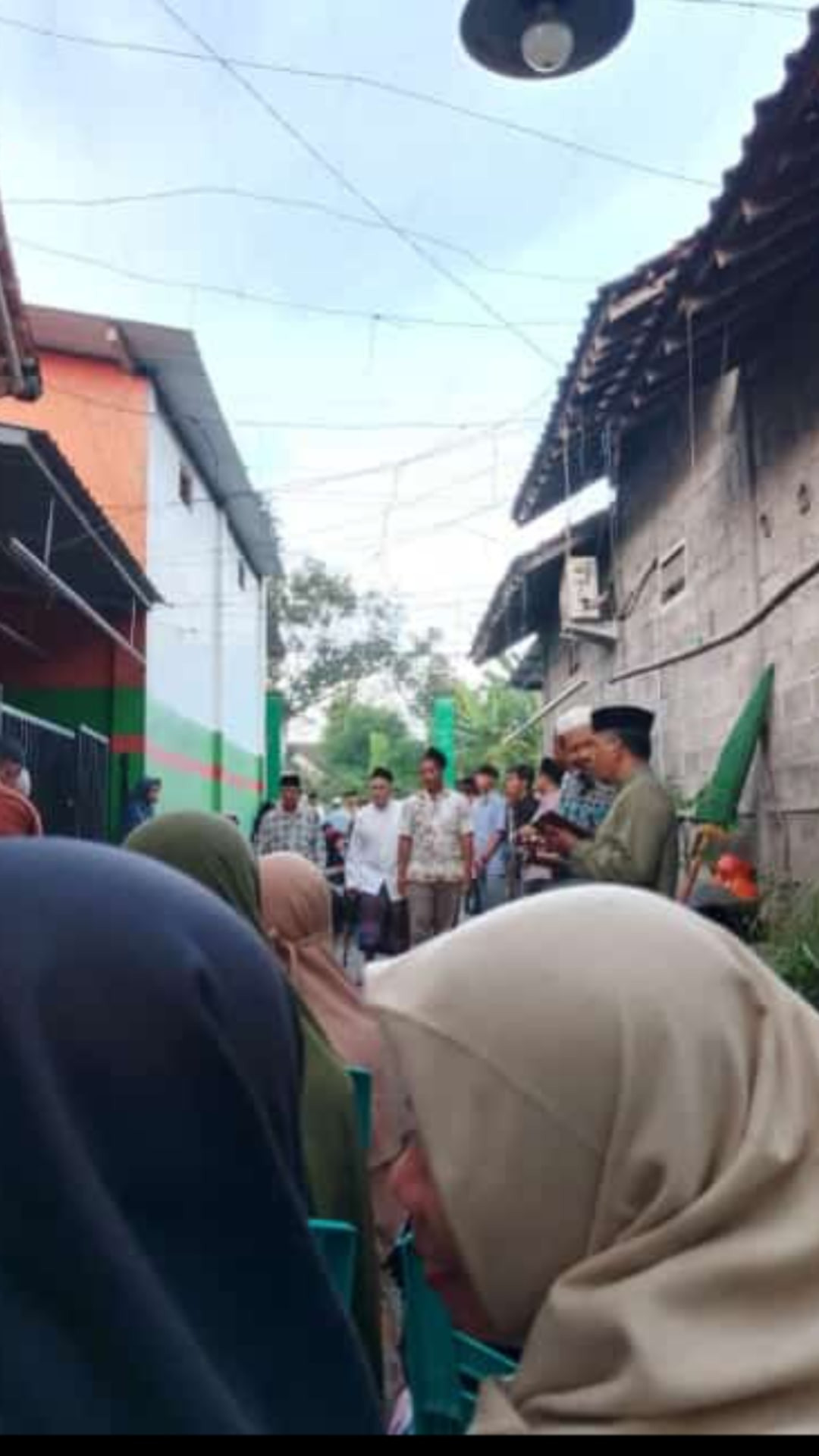 Takziah meninggalnya warga padukuhan  Bakungan