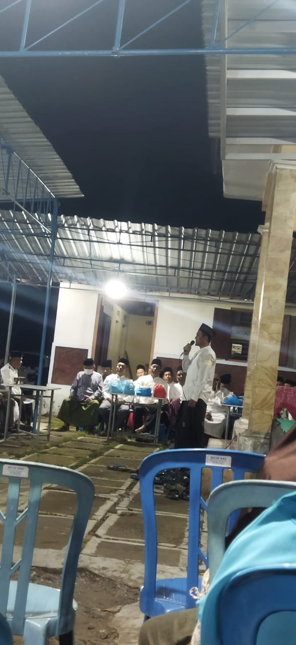 Sambutan Bpk dukuh Tegalsari , mewakili warga bendungan Tegalsari