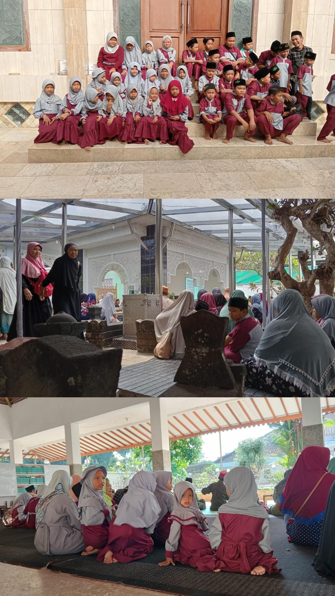 Ziarah Kubur oleh Jamaah Pengajian Anak- Anak Padukuhan Ceper