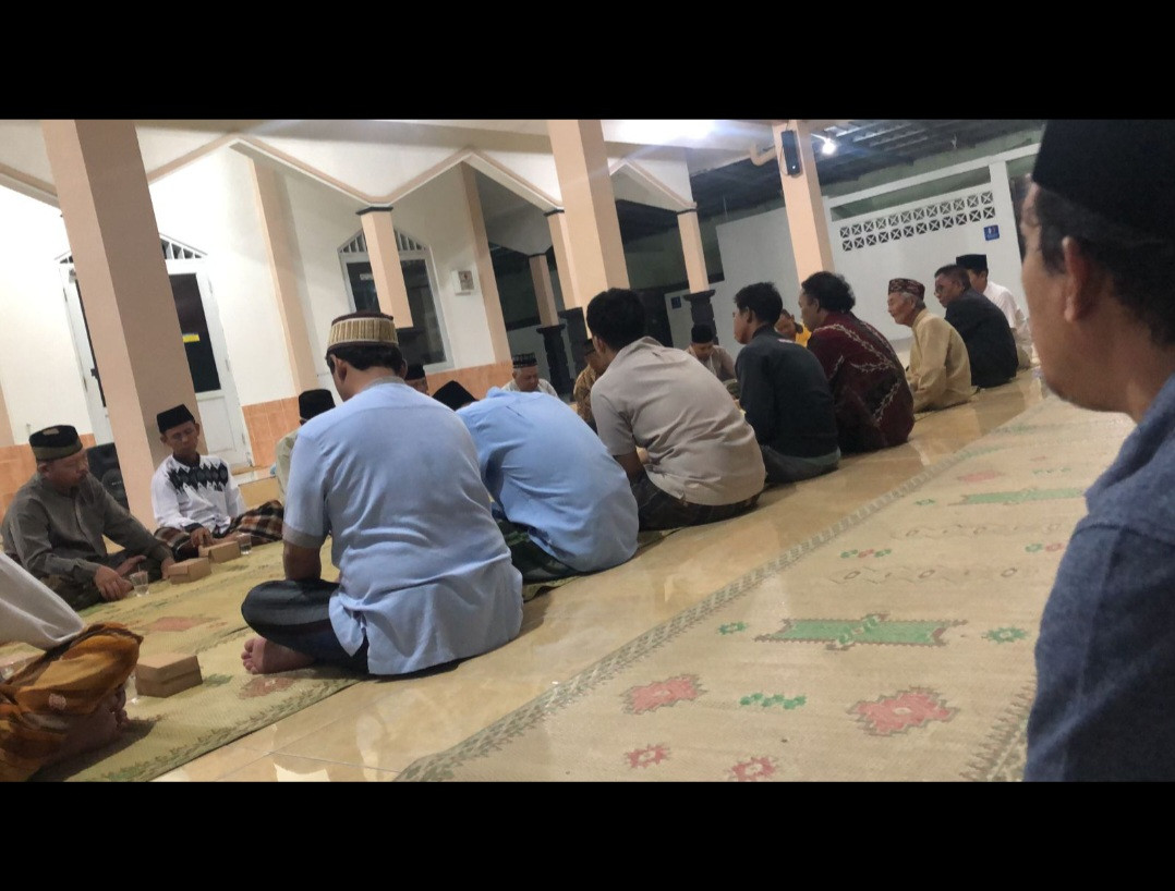 Rapat Panitia Qurban Masjid Al Amin Pokoh