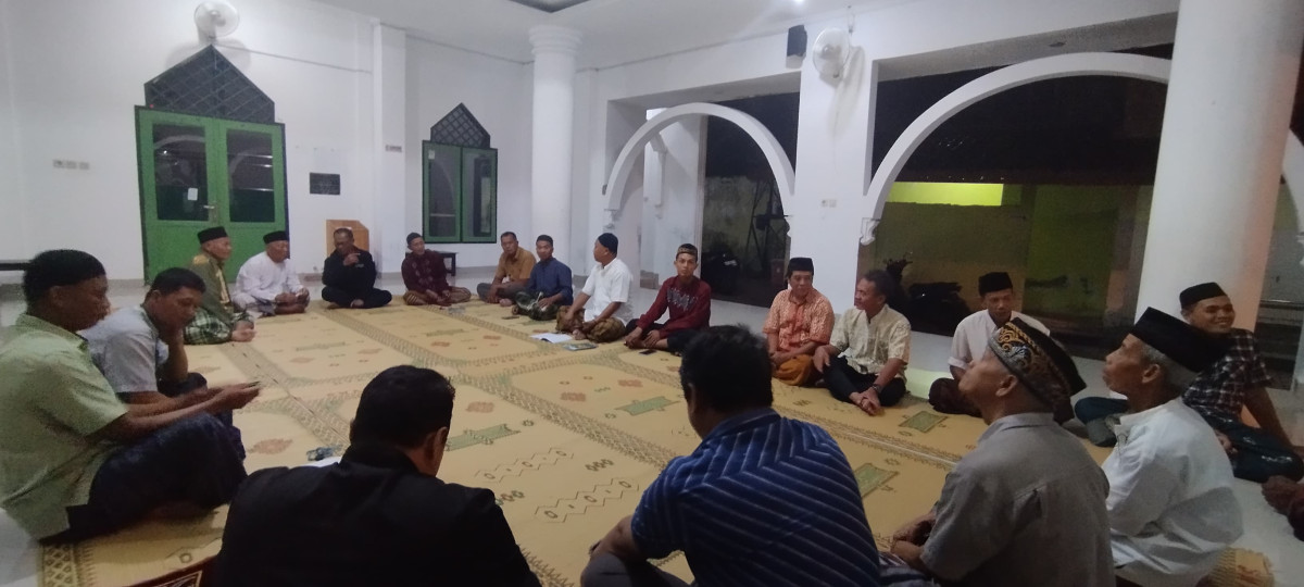 Rapat koordinasi panitia Qurban