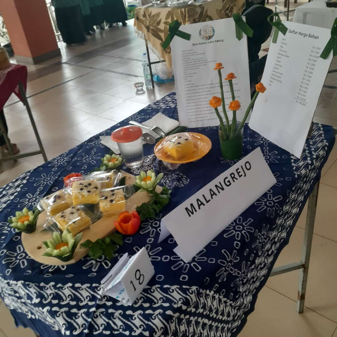 Lomba masak olahan labu kuning Padukuhan Malangrejo