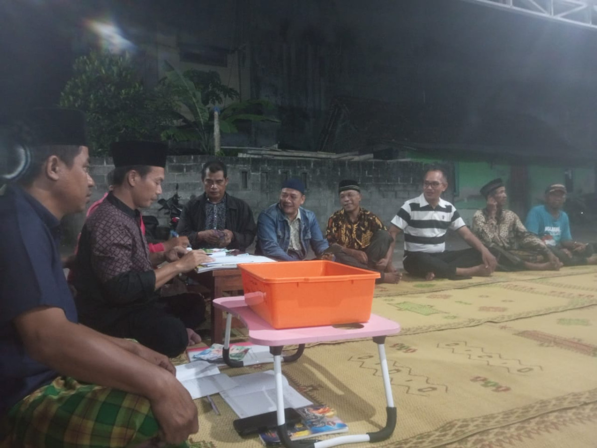 Pertemuan rutin bapak2 Rt 6 rw 35 Padukuhan malangrejo