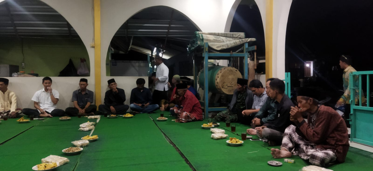 Pembentukan panitia qurban di tegalsari rw 38