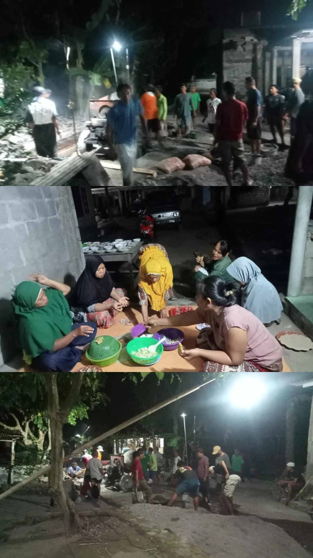 Gotong Royong Saluran Irigasi Rt 04 Padukuhan Ceper
