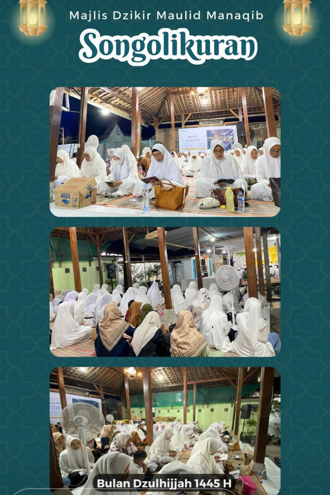 Pengajian Rutin Songolikur Pondok Pesantren Nurul Ishlahiyyah Bakungan